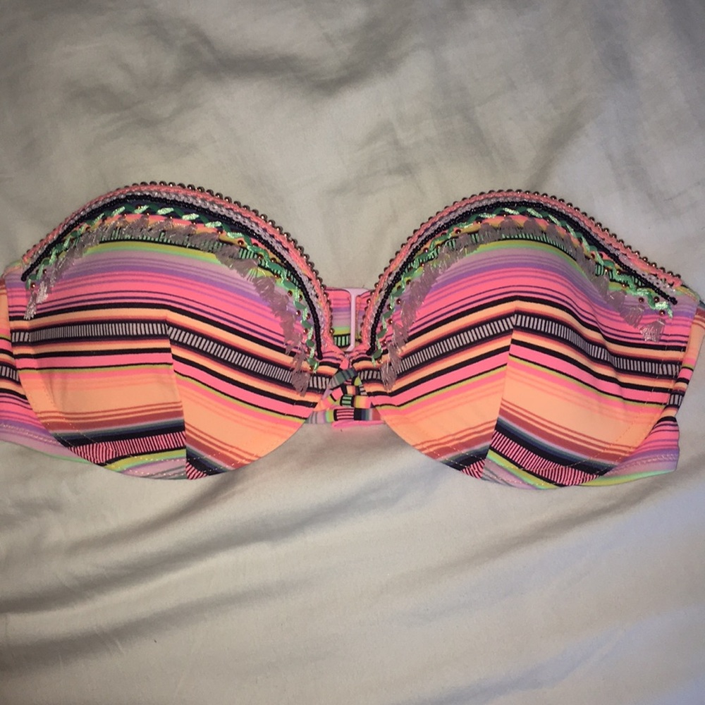 Victoria Secret tribal bandeau swimsuit